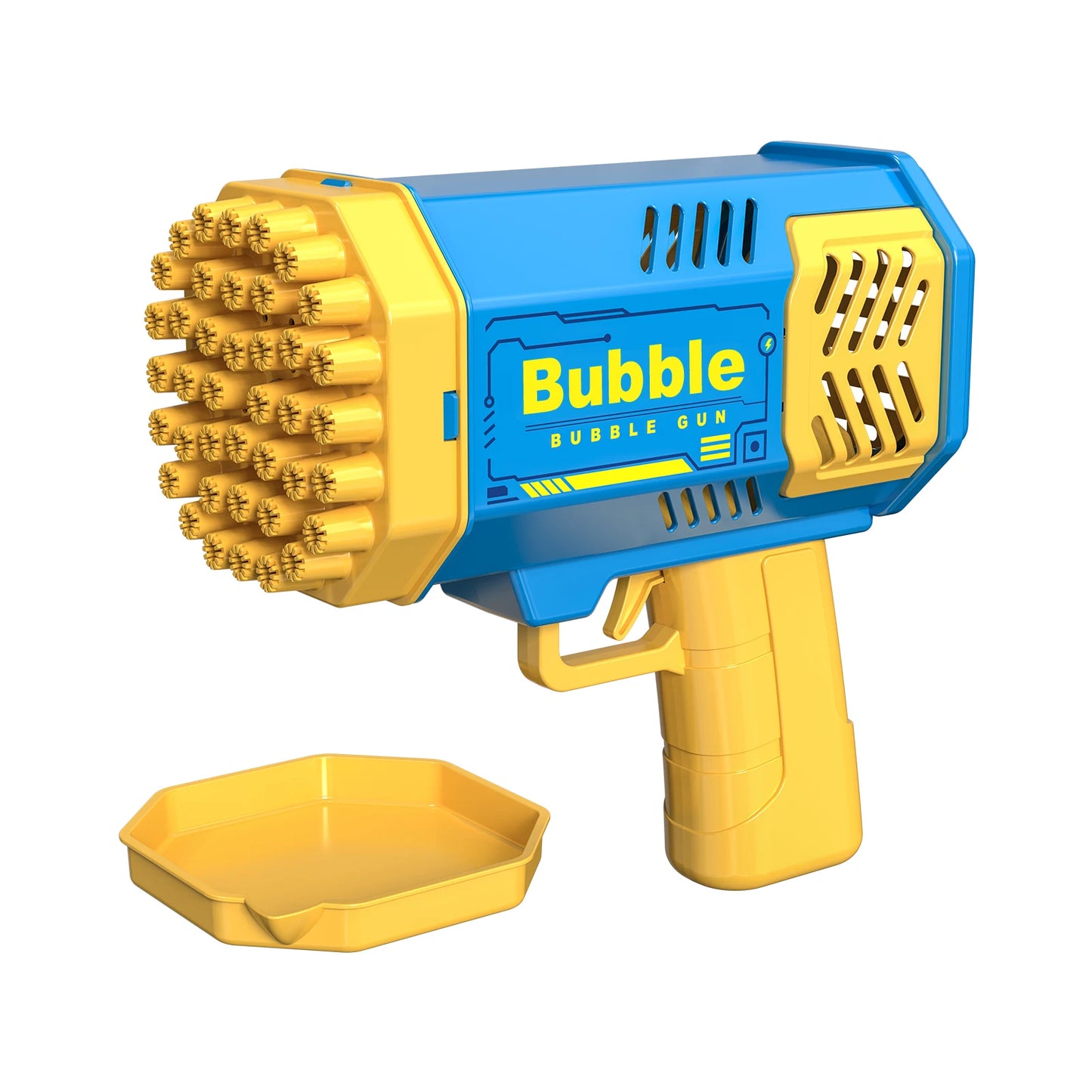 Children Bubble Gun Toy Astronaut Fully Automatic Bubble Machine Bubbles Gun Outdoor Game Fantasy Toy for Boys Girls Gifts