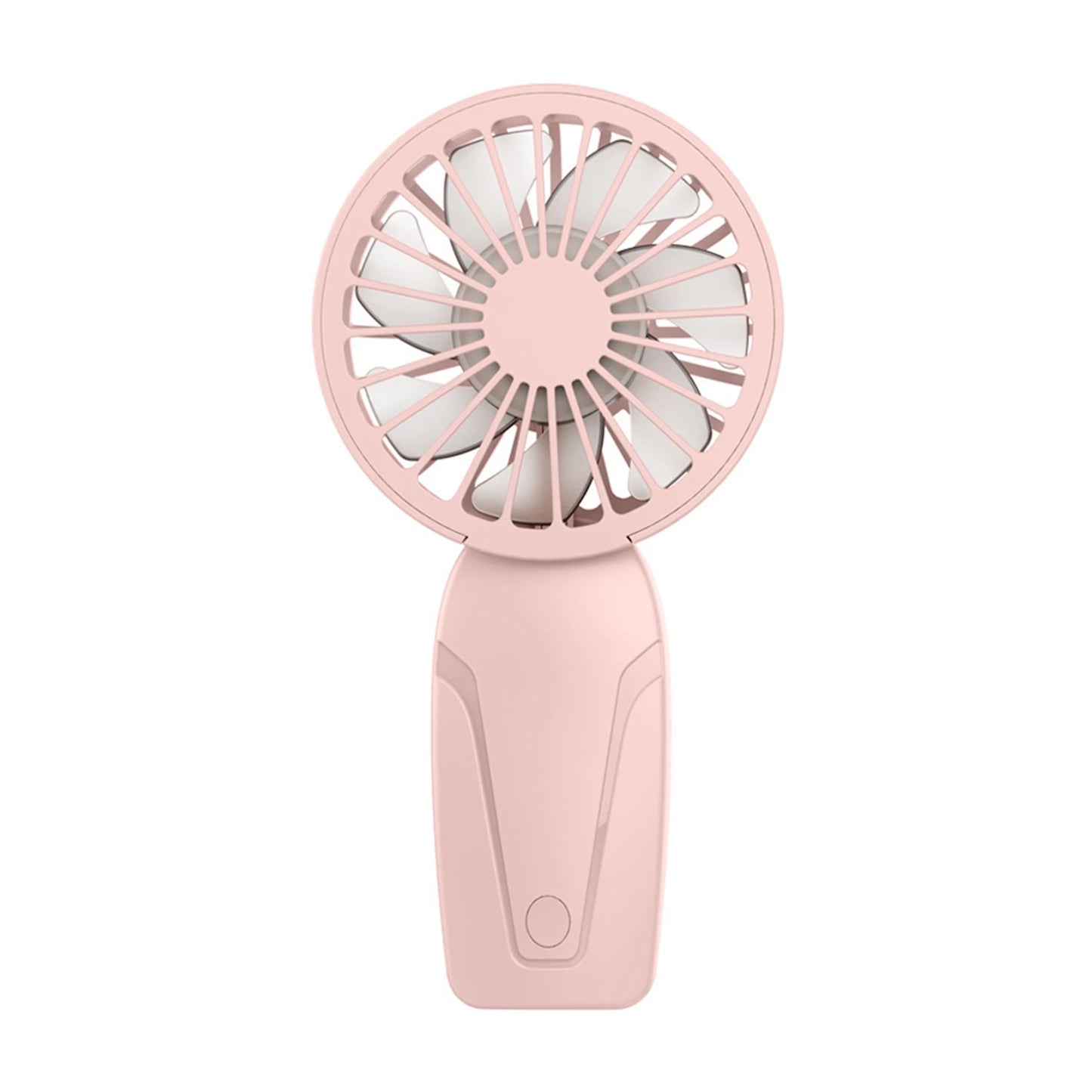 Noise Free Rechargeable Mini Fan For Silent Cooling Experience Lightweight Portable Mini Pocket Fan white