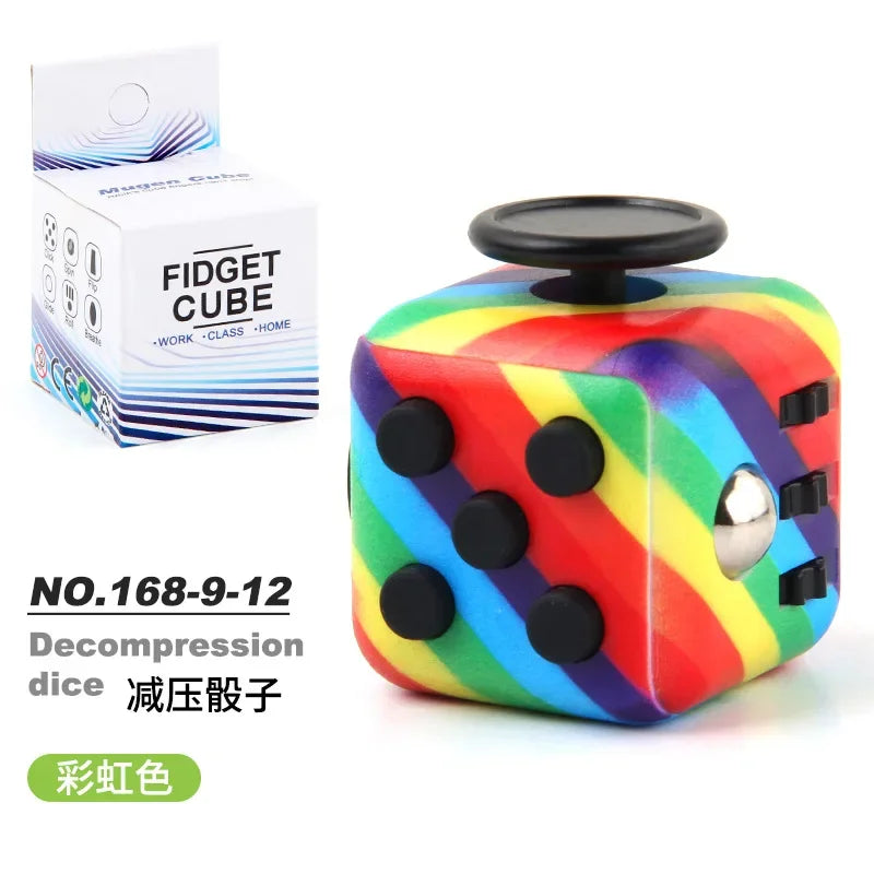 New Antistress Fidget Compression Sensory  New Novelty Magic Dice Toys for Children Adults Stress Relief Toys Kids juguetes Toys