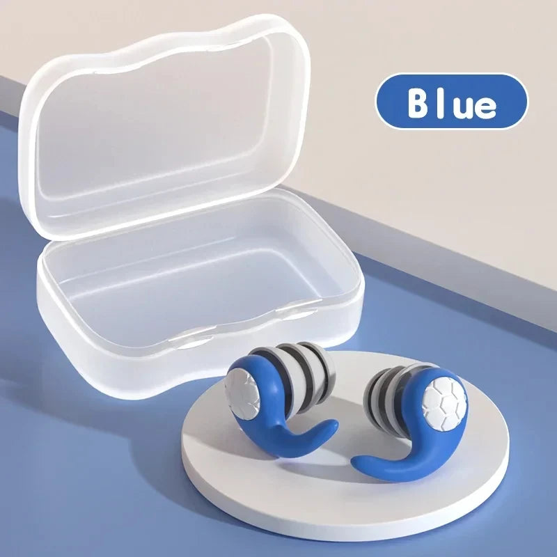 3-Layer Silicone Sleep Noise Reduction Earplug Ear Protection Earplugs Anti-Noise For Travel Tapones Para Dormir Earplugs
