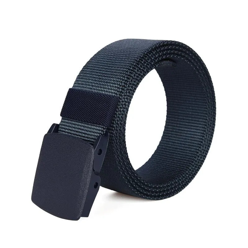 Men's Belt Outdoor Casual Canvas Belt Metal Free Training Nylon Tactical Belt With Pants Jeans Belt Sports Belts For Men Women