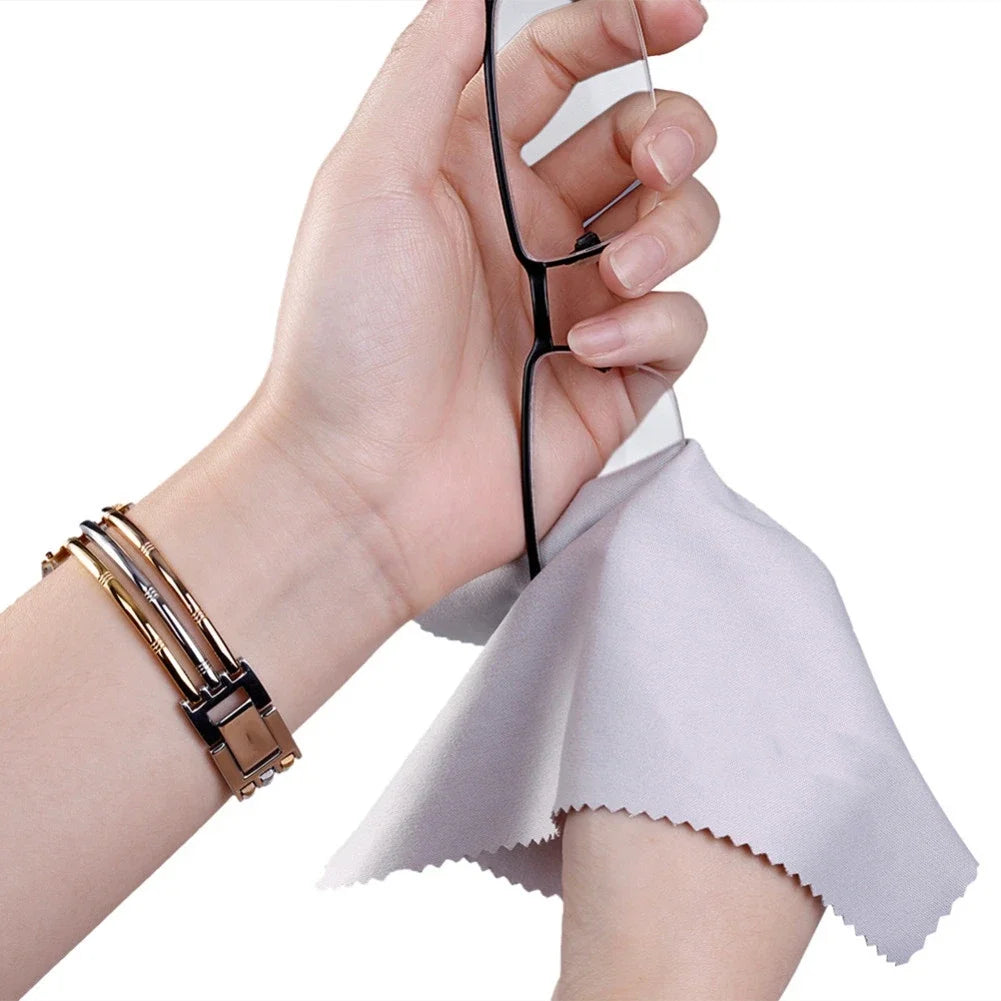Microfiber Cleaning Cloths Premium Cloths for Phone Cleaning Glasses Lenses Screens and More