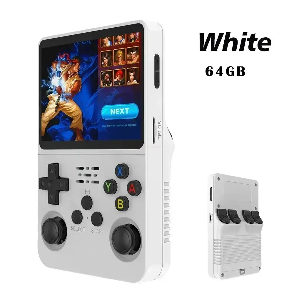Open Source R36S Retro Handheld Video Game Console Linux System 3.5 Inch IPS Screen Portable Pocket Video Player 64GB 128G Games
