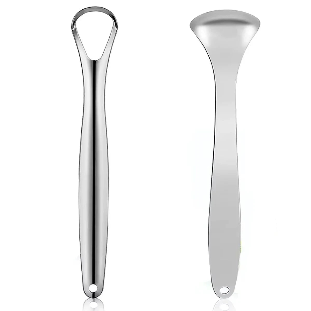 Premium 1pcs/3pcs Metal Tongue Scraper Cleaner for Adults & Kids, Portable Stainless Steel Tongue Scrapers Brushes for Removing