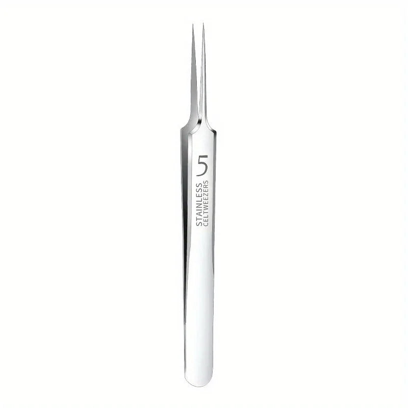 Easy-To-Use Stainless Steel Acne Extractor Set - Hypoallergenic Beauty Tweezers For Clear Skin, Perfect For Beginners