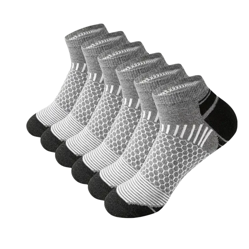 6/12 Pairs Colorful Men's Low Tub Socks Fashion Comfortable Autumn Classic Black Business Sock High-quality Men's Short Socks