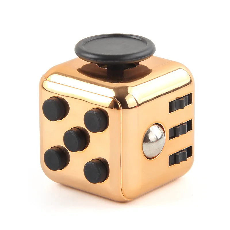 Colorful irritability stress relief dice release stress autism anxiety relief stress relief children anti-stress fingertips