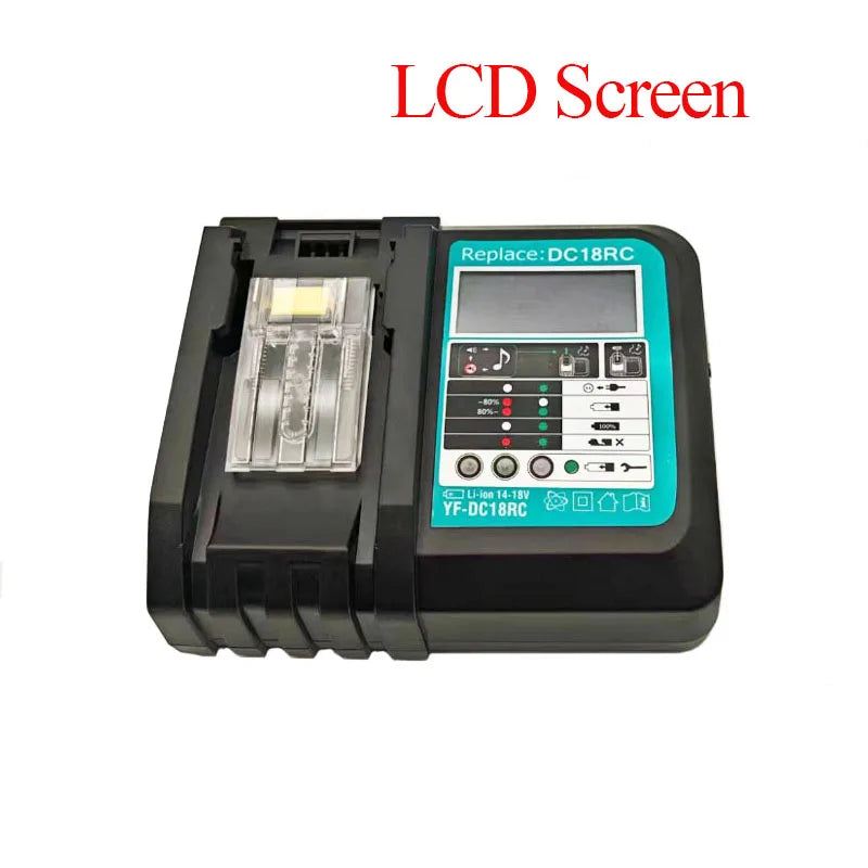 DC18RC Li-ion Battery 3A Charger for Makita 18V 14.4V BL1860B,BL1850B,BL1840,BL1830,BL1820,BL1415,BL1440 Power tool Charger
