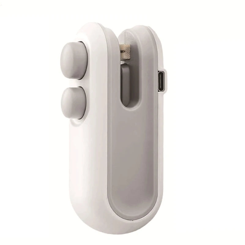 Mini Heat Bag Sealing Machine Package Sealer Bags Plastic Food Sealer Clip Bag Handheld Sealer Food Packaging Heat Sealer