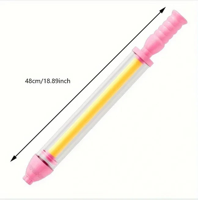 Fireworks Water Gun Toy Children's Scattering Water Cannon Water Fight Spray Water Drifting Pull-out Surprise Props