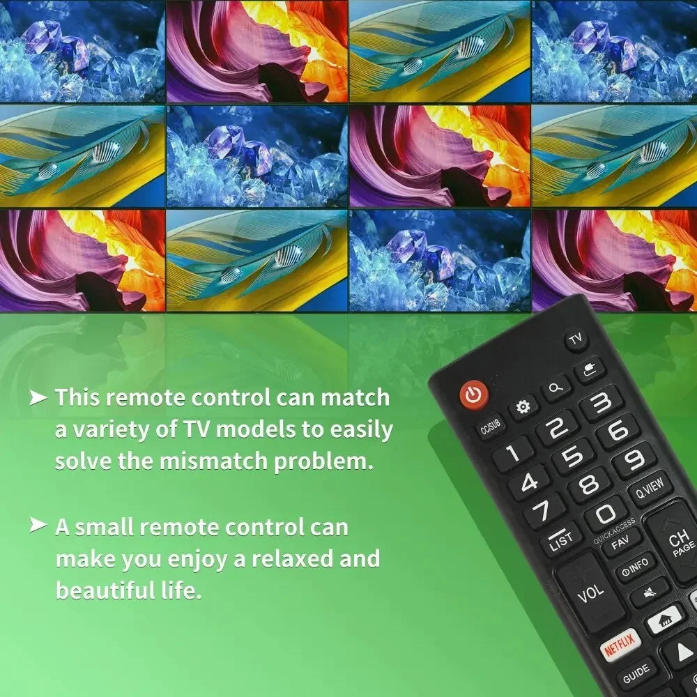 AKB75375604 Universal Remote Control - Direct for All TV Remote Control LED LCD UHD OLED HDTV Smart TV Plasma Magic
