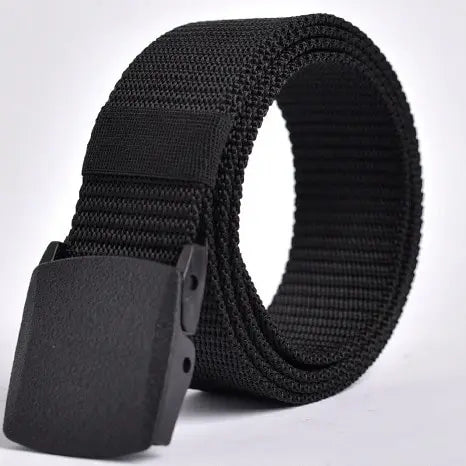 Men's Belt Outdoor Casual Canvas Belt Metal Free Training Nylon Tactical Belt With Pants Jeans Belt Sports Belts For Men Women
