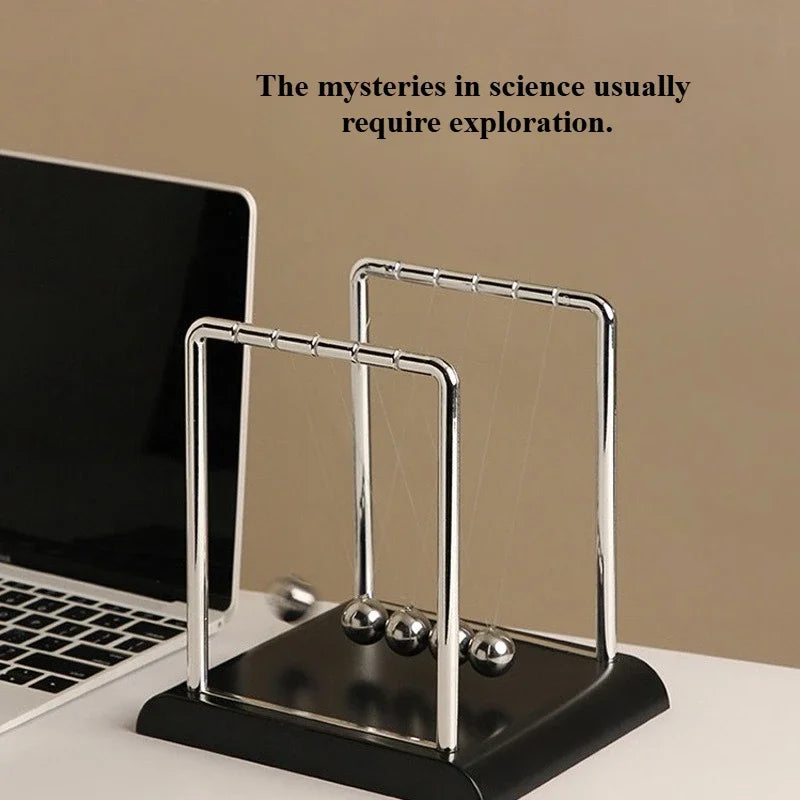 Christmas plastic Newton's bump balls, stress-relief pendulum floats, toys, office decor, creative gifts