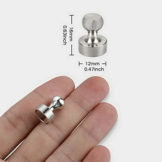 10/20x Magnetic Pins Neodymium Magnets Pin Board Magnet For Board Cone Magnets Super Strong Fridge Magnets For Home Storage Tool