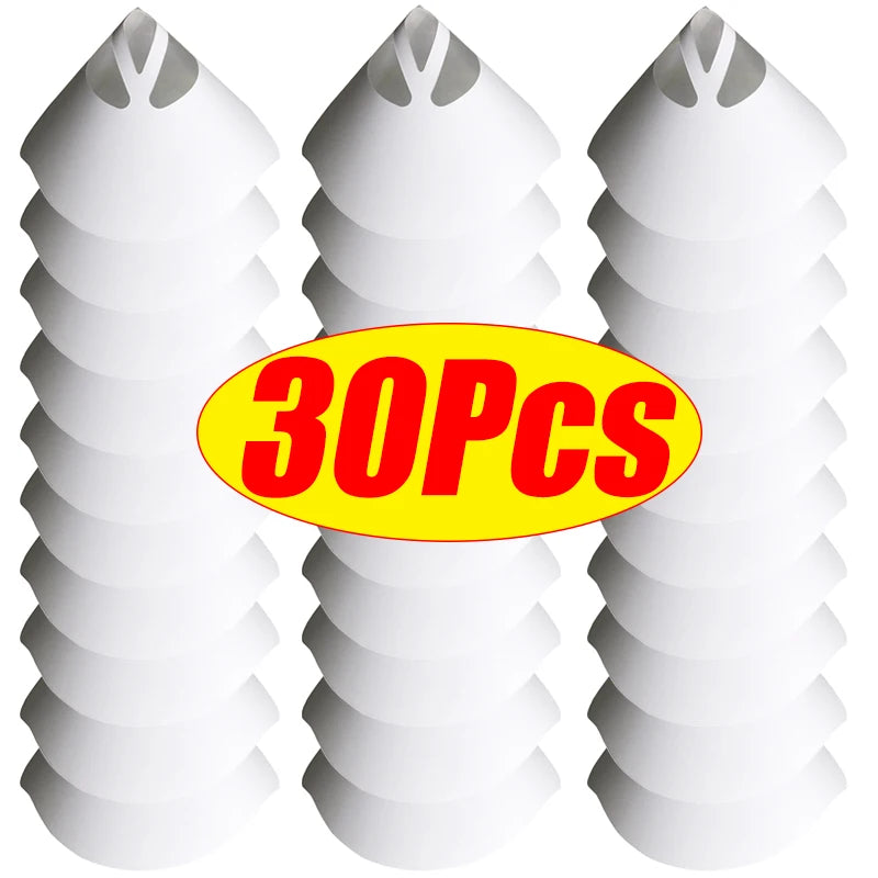 10/100Pcs Disposable Car Paint Spray Mesh Paper Filter Purifying Straining Funnel Paint Filter Conical Nylon Micron Paper Funnel