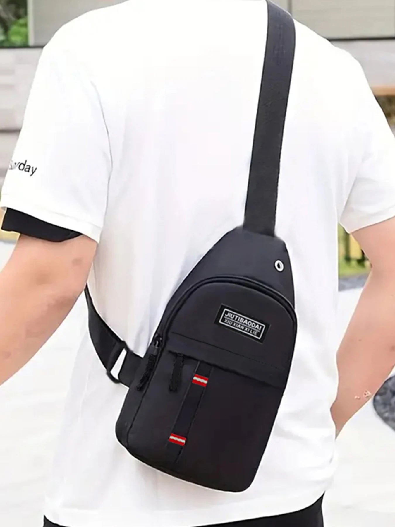 Neutral brand men's and women's business travel backpacks with single-layer pockets made of nylon material