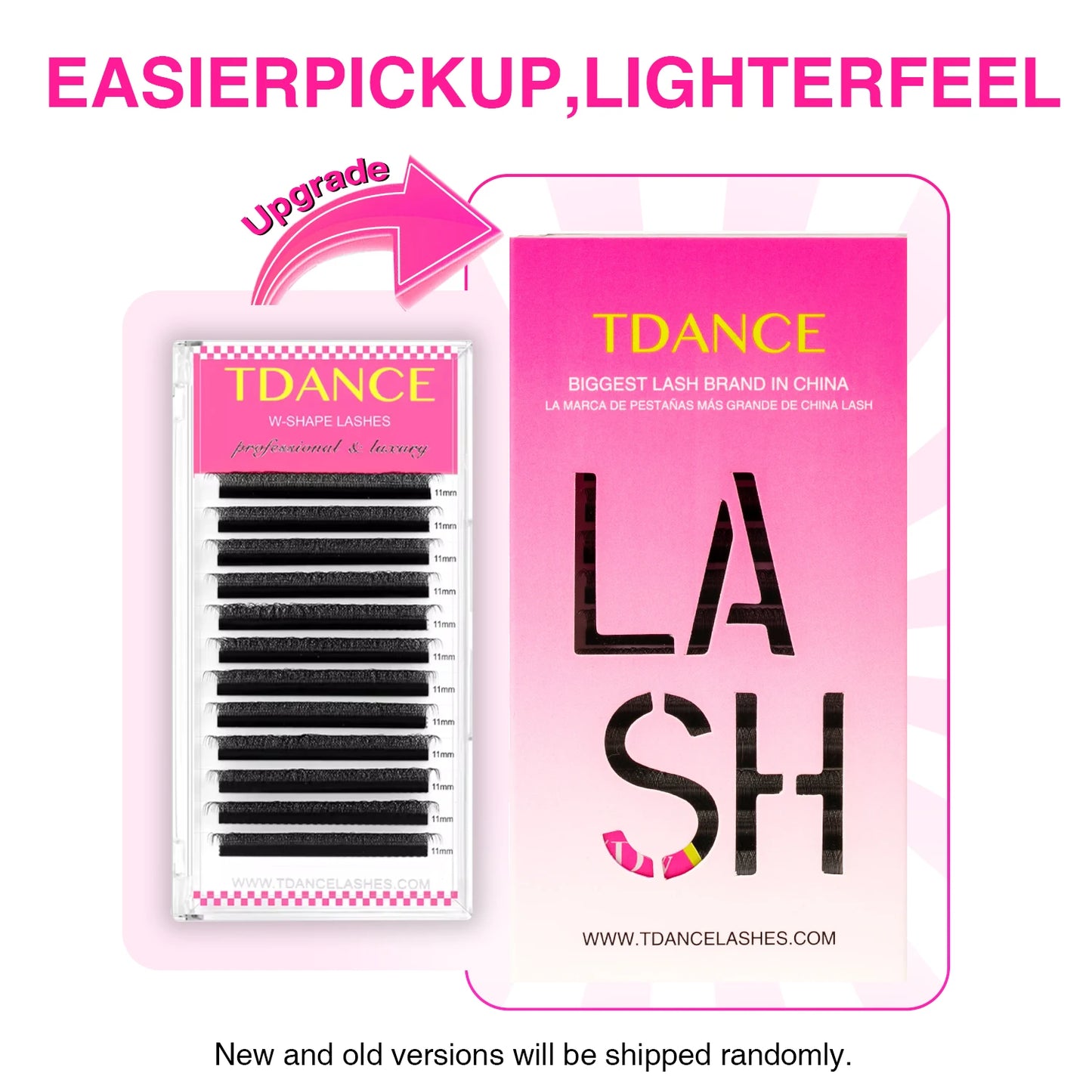 TDANCE 3D 4D 5D 6D Premade Fans Eyelash Extension W Style Faux Mink Natural Soft Bloom Lash Automatic Flowering Volume Eyelashes