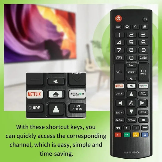 AKB75375604 Universal Remote Control - Direct for All TV Remote Control LED LCD UHD OLED HDTV Smart TV Plasma Magic