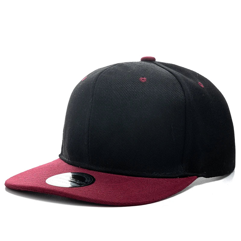 Hot Sale Cap Plain Snapback Hat High Quality Adult Hip Hop Baseball Cap Men Women Outdoor Leisure Baseball Hat