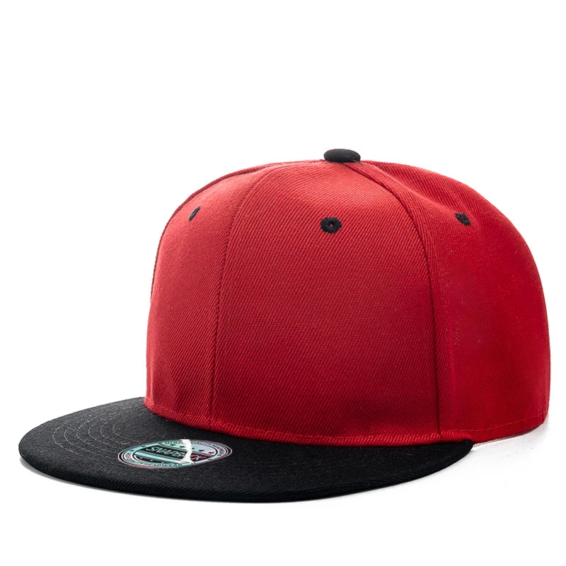 Hot Sale Cap Plain Snapback Hat High Quality Adult Hip Hop Baseball Cap Men Women Outdoor Leisure Baseball Hat