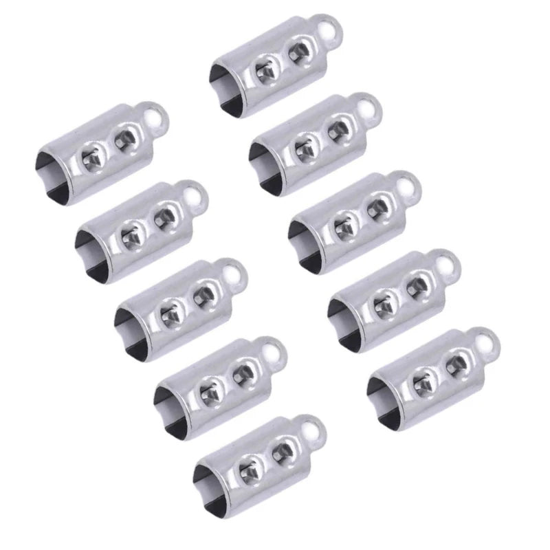 Stainless Steel Decorative Rope Clasp Comfortable Wear Jewelry Making Findings