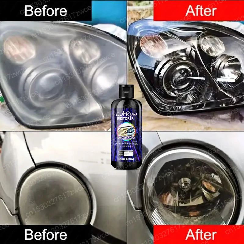 Car Headlamp Turning Lights Taillights Restoration Polishing Kits Headlight Scratch Repair Oxidation Yellowing Polish Remover