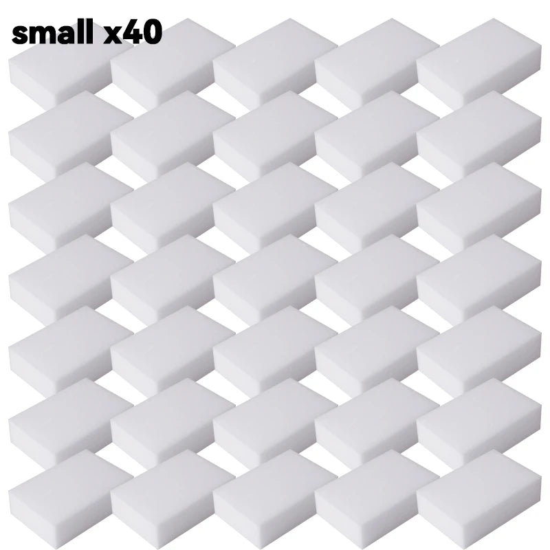 5 or 50pcs Magic Melamine Sponge Eraser Cleaner Strong Absorbent Kitchen Bathroom Cleaning Tools Household Supplies Sponges