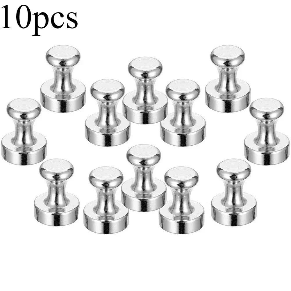10/20x Magnetic Pins Neodymium Magnets Pin Board Magnet For Board Cone Magnets Super Strong Fridge Magnets For Home Storage Tool