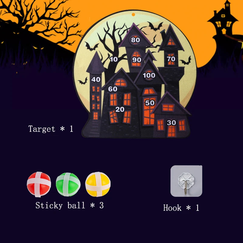 Child Educational Games Dart Board Baby Toy Stickey Ball Dart Indoor Sports Child Montessori Games for Children 3 to 7 Years