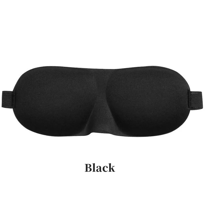 3D Sleeping Eye Mask Travel Rest Aid Eye Cover Patch Paded Soft Sleeping Mask Blindfold Eye Relax Massager