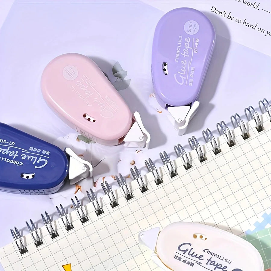 1pc Double Sided Adhesive Dots Glue Tape - Perfect For Scrapbooking Collage Photo ,School Stationery Supplies