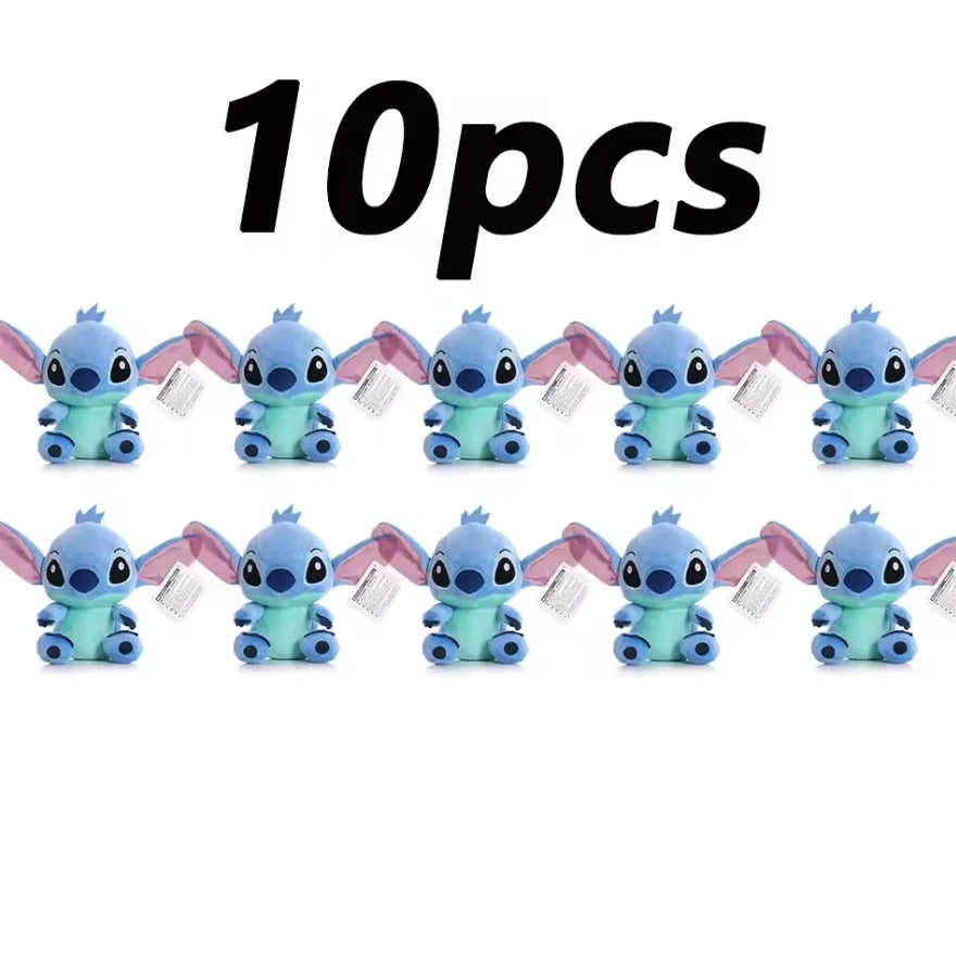 New Disney Cartoon Stitch Angel Scrump Plush Dolls Anime Toys Lilo & Stitch Stich Plush Stuffed Toys Children Birthday Gifts
