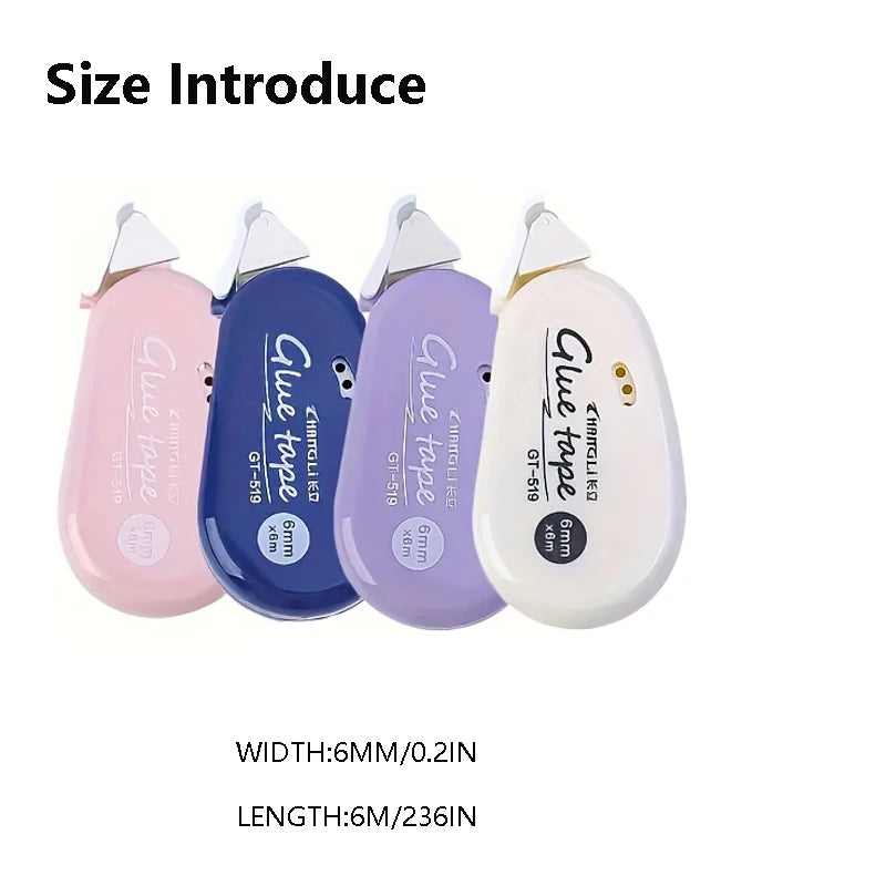 1pc Double Sided Adhesive Dots Glue Tape - Perfect For Scrapbooking Collage Photo ,School Stationery Supplies