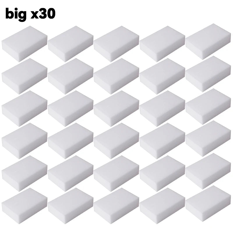 5 or 50pcs Magic Melamine Sponge Eraser Cleaner Strong Absorbent Kitchen Bathroom Cleaning Tools Household Supplies Sponges
