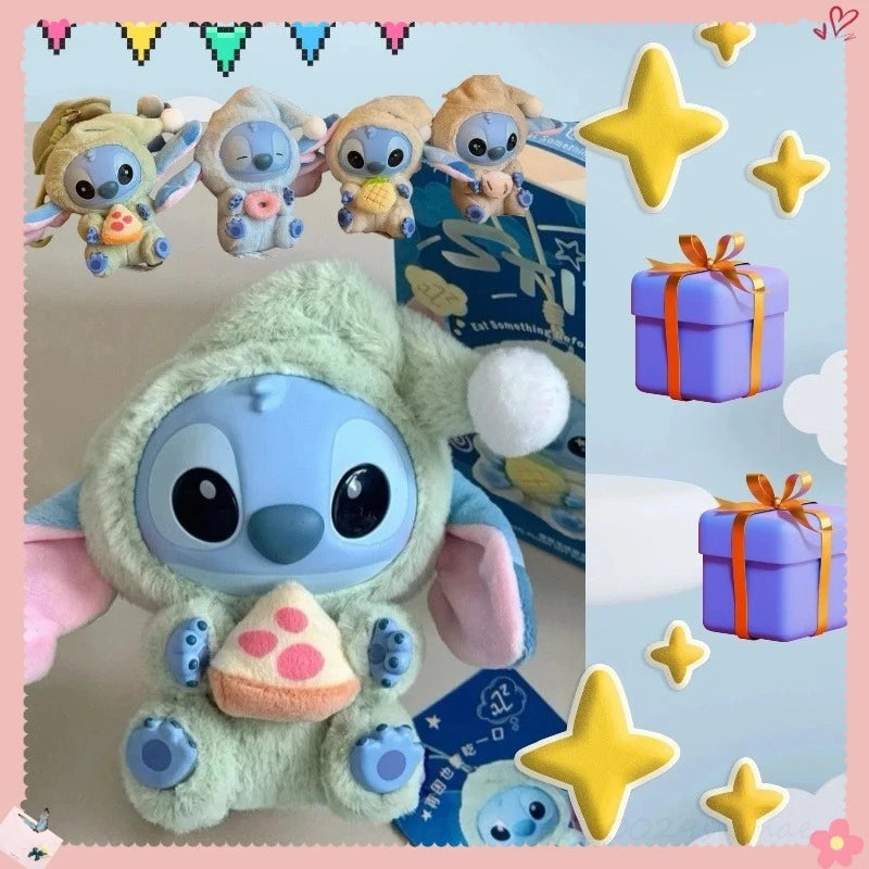 NEW Animals Party Series Blind Box Toys stitch Cute Mysterious Box Flocking Fluffy Dolls Decor Gift Bag Pendant Cute Toy