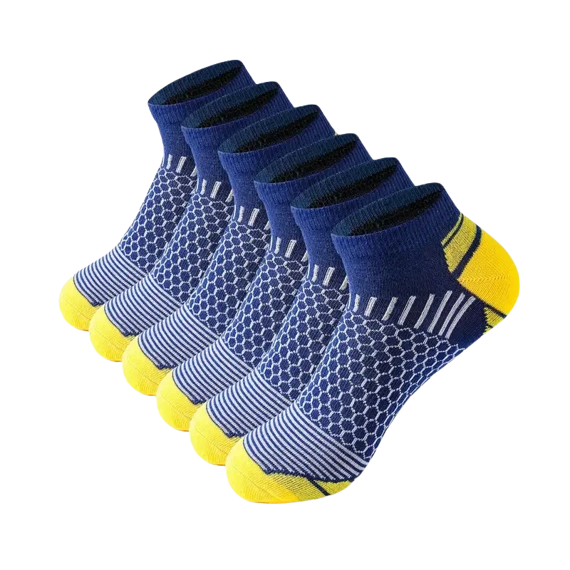 6/12 Pairs Colorful Men's Low Tub Socks Fashion Comfortable Autumn Classic Black Business Sock High-quality Men's Short Socks