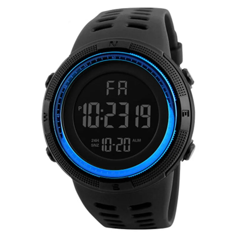 Electronic Watch For Mens Military Sports Watches Luminous Multifunction LED Digital Wristwatch for man kids Boy Student Teen