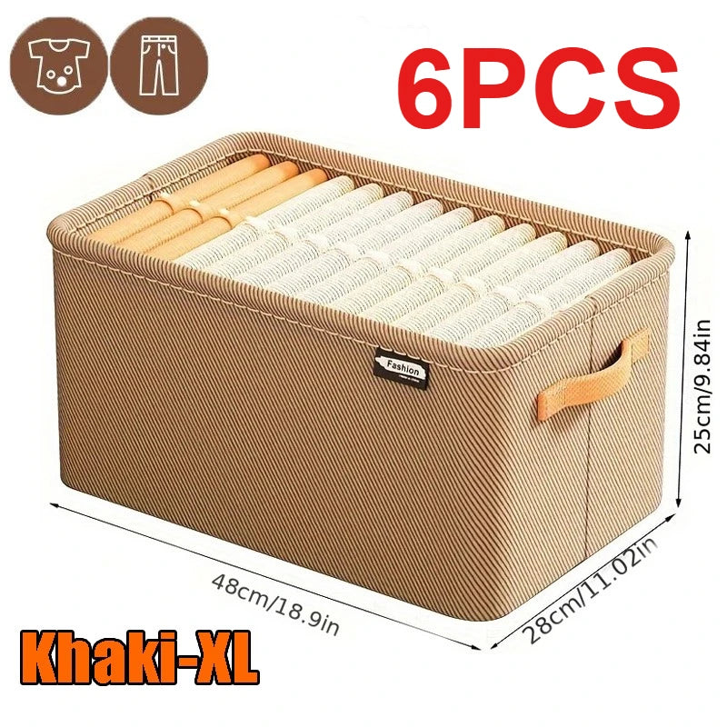 Thicken Clothes Organizer Pants Sweater Storage Cabinets Drawers Organizer Jeans Storage Box Wardrobe Clothes Storage Organizers