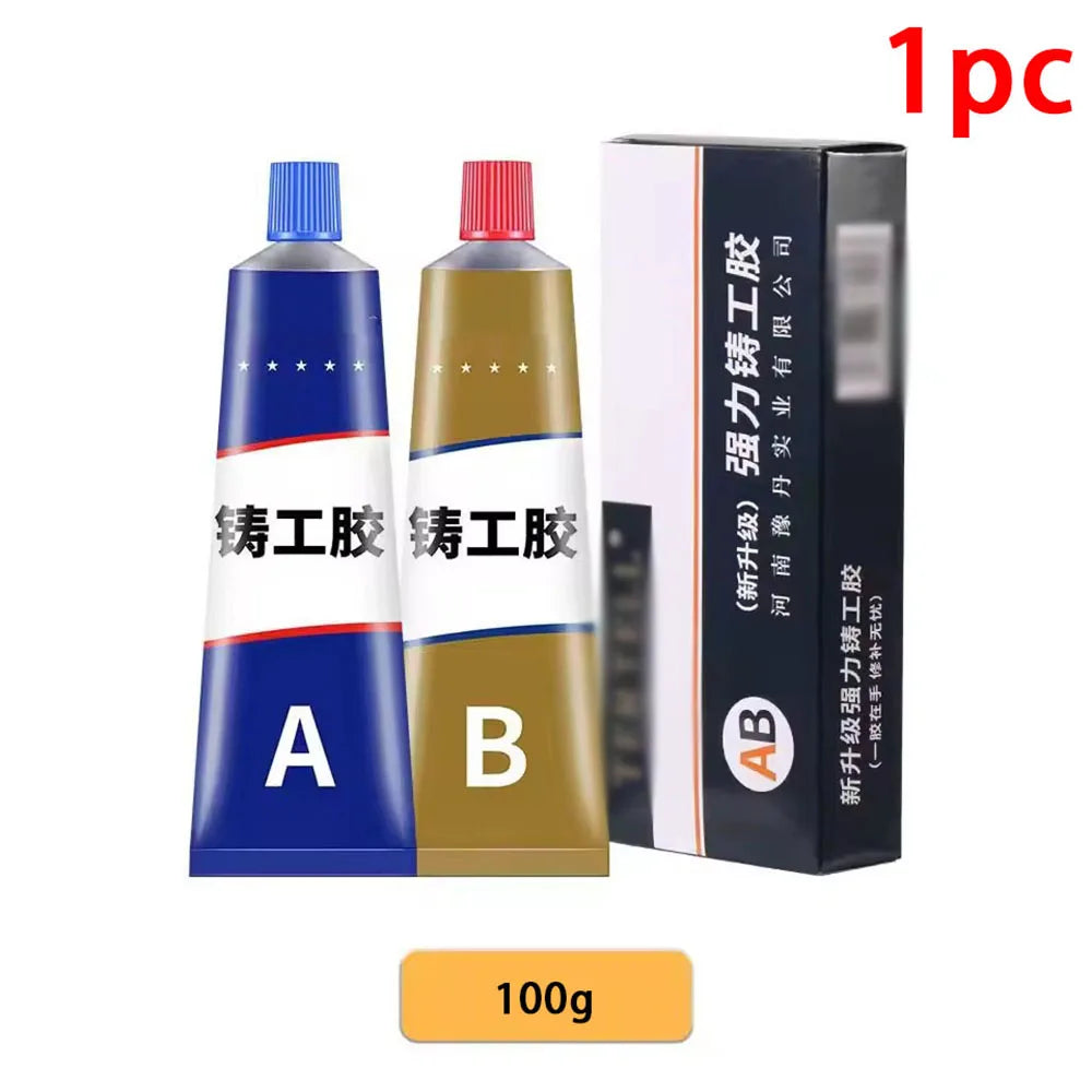 Super Strong Metal Repair Glue High Strength Ab Cold Solder Paste Plastic Repair Industrial Repair Agent Soldering Accessories