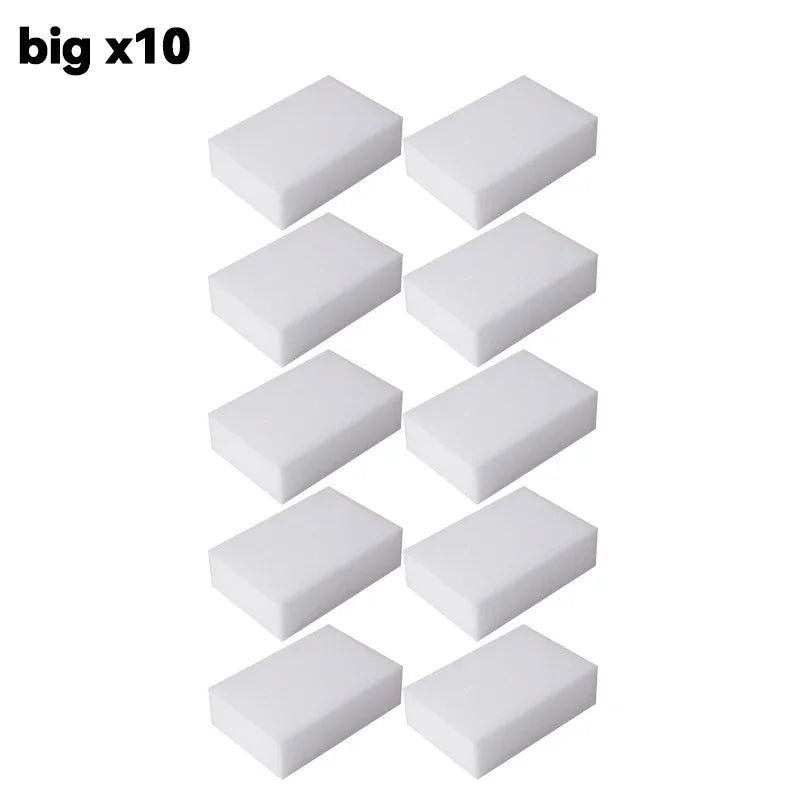 5 or 50pcs Magic Melamine Sponge Eraser Cleaner Strong Absorbent Kitchen Bathroom Cleaning Tools Household Supplies Sponges