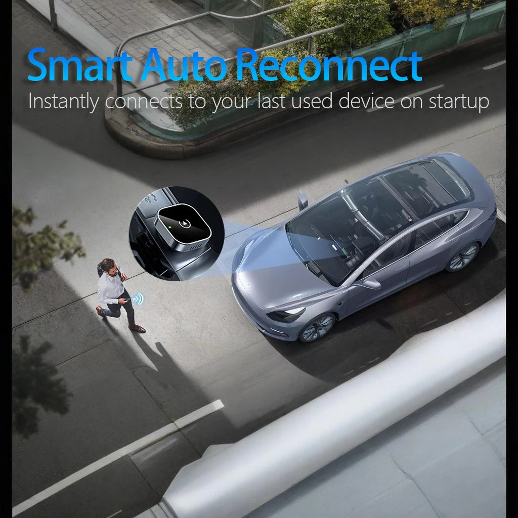 Pionray 2in1 Wireless CarPlay Adapter Android Auto AI Smart Box Car Intelligent Systems For VW Toyota Nissan Honda Ford Benz