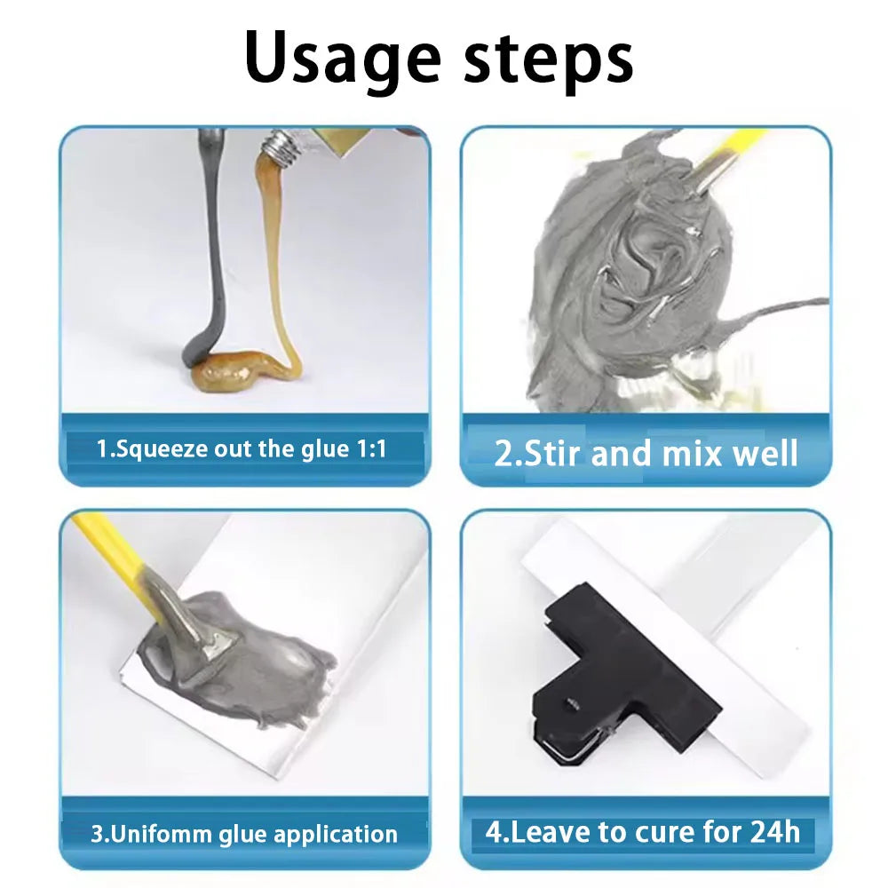 Super Strong Metal Repair Glue High Strength Ab Cold Solder Paste Plastic Repair Industrial Repair Agent Soldering Accessories