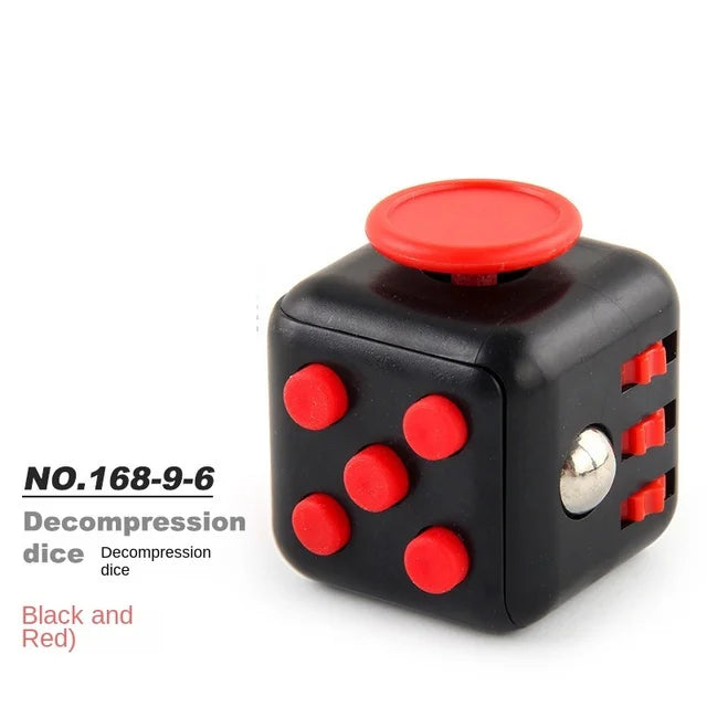 Colorful irritability stress relief dice release stress autism anxiety relief stress relief children anti-stress fingertips