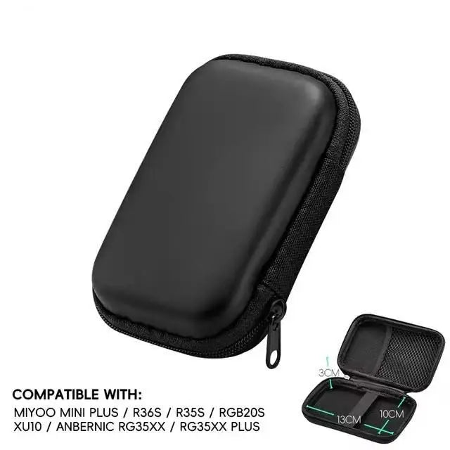 Data Frog for R36S Case Retro Video Game Bags EVA Cover Case for RG35XX R35S Miyoo Mini Plus Founded Protective Bag