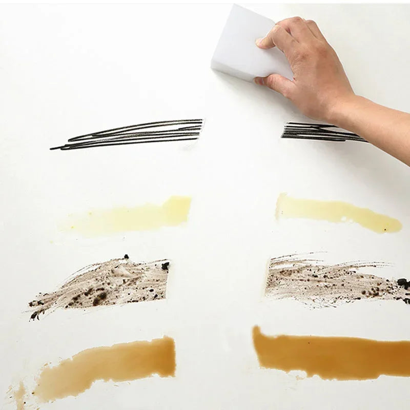 5 or 50pcs Magic Melamine Sponge Eraser Cleaner Strong Absorbent Kitchen Bathroom Cleaning Tools Household Supplies Sponges