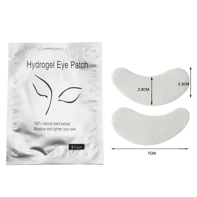 20 Pairs Eyelash Under Eye Patches Eye Pad Isolation Remove Hydrogel Eye Patch Sticker Gasket Eyelash Extension Makeup Tools