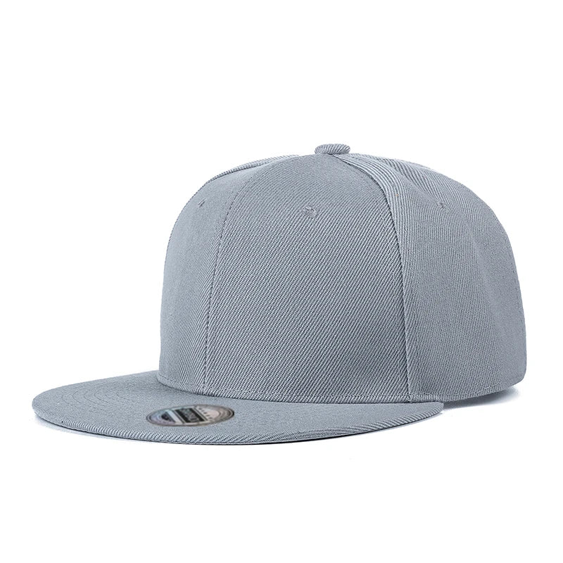 Hot Sale Cap Plain Snapback Hat High Quality Adult Hip Hop Baseball Cap Men Women Outdoor Leisure Baseball Hat