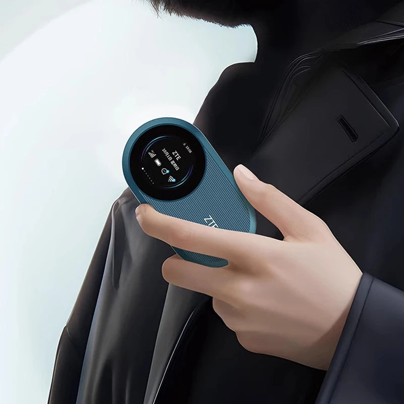 New ZTE U10S Pro 4G LTE WiFi 6 Pocket Mobile WiFi Router 3000mAh 229Mbps Sim Card Modem Portable Travel MiFi Hotspot 32 Users