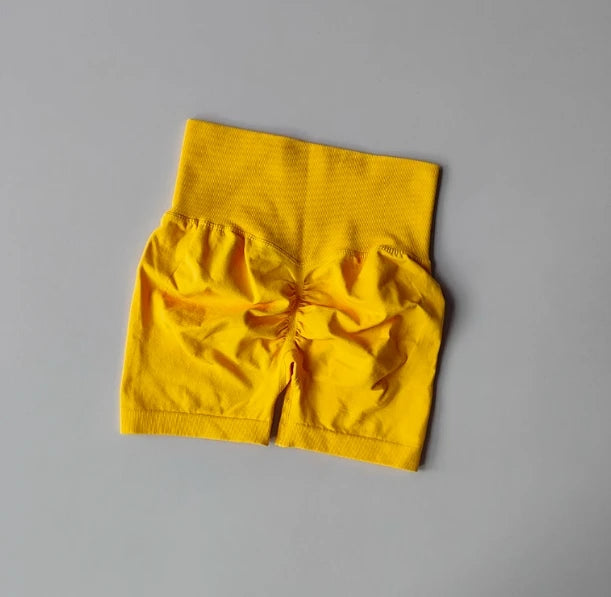 Women's sports shorts, Peach Hip Lifting , High Waist and Waist Tightening for Slimming, Running Training