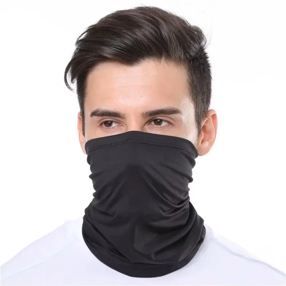 Outdoor Bandana Man Seamless Balaclava Buffs Neck Warmer Cycling Motorcycle Scarf Windproof Sun Protection Fishing Face Mask
